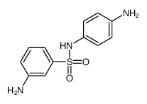 3-amino-N-(4-aminophenyl)benzenesulfonamide结构式