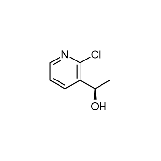 (R)-1-(2-Chloropyridin-3-yl)ethanol Structure