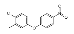 4-Chloro-3-methylphenyl 4-nitrophenyl ether结构式