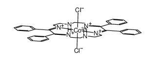 CoCl2(3,6,9,12,15,18-hexaaza-1,2,10,11-tetraphenyl-2,9,11,18-tetraenecyclododecane) Structure