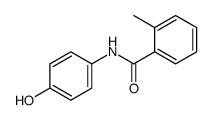 N-(4-hydroxyphenyl)-2-methylbenzamide结构式