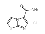 Imidazo[2,1-b]thiazole-5-carboxamide,6-chloro- Structure