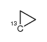 [13C]cyclopropane Structure