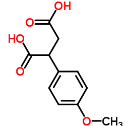 2-(4-Methoxyphenyl)succinic acid Structure