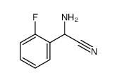 Benzeneacetonitrile, alpha-amino-2-fluoro- (9CI) Structure