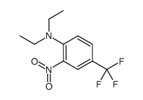 N,N-diethyl-2-nitro-4-(trifluoromethyl)aniline Structure