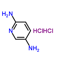 2,5-二氨基吡啶盐酸盐结构式