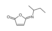 5-butan-2-yliminofuran-2-one结构式
