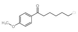 6-CHLORO-1-(4-METHOXYPHENYL)-1-OXOHEXANE结构式