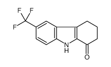 6-(trifluoromethyl)-2,3,4,9-tetrahydrocarbazol-1-one Structure
