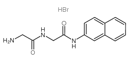 H-Gly-Gly-βNA · HBr Structure