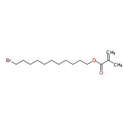 11-Bromoundecyl methacrylate structure