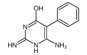 2,6-diamino-5-phenyl-1H-pyrimidin-4-one Structure
