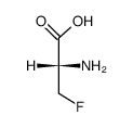 (S)-3-fluoroalanine Structure