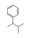 Methylisopropylphenylphosphine Structure