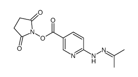 2,5-dioxopyrrolidin-1-yl 6-(2-(propan-2-ylidene)hydrazinyl)nicotinate (S-SANH) picture