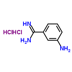 3-Aminobenzamidine dihydrochloride Structure