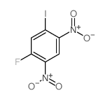 Benzene,1-fluoro-5-iodo-2,4-dinitro-结构式