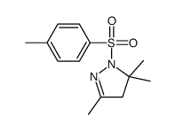 3,5,5-trimethyl-1-(4-methylphenyl)sulfonyl-4H-pyrazole Structure