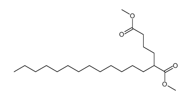 2-Tridecyl-hexanedioic acid dimethyl ester Structure