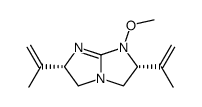 2,6-diisopropenyl-1-methoxy-2,3,5,6-tetrahydro-1H-imidazo[1,2-a]imidazole Structure