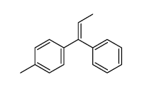 (E)-1-METHYL-4-(1-PHENYLPROP-1-EN-1-YL)BENZENE Structure