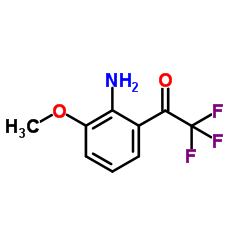 1-(2-AMINO-3-METHOXYPHENYL)-2,2,2-TRIFLUORO-ETHANONE Structure