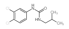 3-(3,4-dichlorophenyl)-1-(2-methylpropyl)urea structure