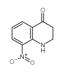 8-NITRO-2,3-DIHYDROQUINOLIN-4(1H)-ONE结构式