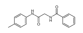 N-(2-oxo-2-(p-tolylamino)ethyl)benzamide Structure