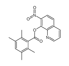 (7-nitroquinolin-8-yl) 2,3,5,6-tetramethylbenzoate结构式