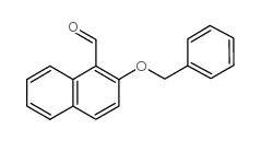 2-(BENZYLOXY)-1-NAPHTHALDEHYDE structure