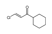 Cyclohexyl-(2-chlor-vinyl)-keton结构式