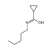 Cyclopropanecarboxamide, N-pentyl- (9CI)结构式