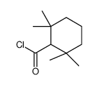 Cyclohexanecarbonyl chloride, 2,2,6,6-tetramethyl- (9CI)结构式