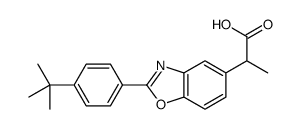2-(4-tert-Butylphenyl)-α-methyl-5-benzoxazoleacetic acid picture
