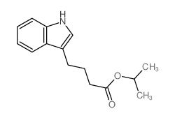 propan-2-yl 4-(1H-indol-3-yl)butanoate Structure