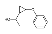 1-(2-phenoxy-cyclopropyl)-ethanol结构式