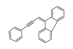 9-(3-phenylprop-2-ynylidene)fluorene Structure