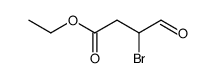 3-bromo-4-oxobutyric acid ethyl ester结构式