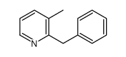 2-benzyl-3-methylpyridine Structure