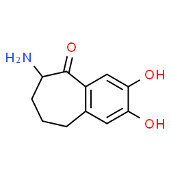 5H-Benzocyclohepten-5-one,6-amino-6,7,8,9-tetrahydro-2,3-dihydroxy-(9CI) picture