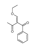 2-(ethoxymethylidene)-1-phenylbutane-1,3-dione结构式