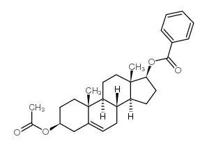 Androst-5-ene-3,17-diol,3-acetate 17-benzoate, (3b,17b)- structure