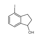 4-iodo-2,3-dihydro-1H-inden-1-ol结构式
