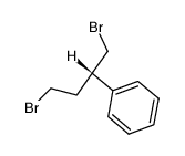 (+)-(S)-1,4-Dibrom-2-phenyl-butan结构式
