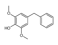 4-benzyl-2,6-dimethoxyphenol结构式