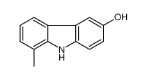 8-methyl-9H-carbazol-3-ol结构式