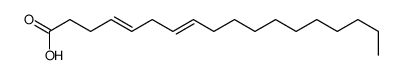 octadeca-4,7-dienoic acid结构式