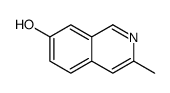3-Methylisoquinolin-7-ol Structure
